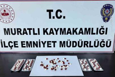 Muratlı’da ruhsatsız av tüfeği ve uyuşturucu ele geçirildi