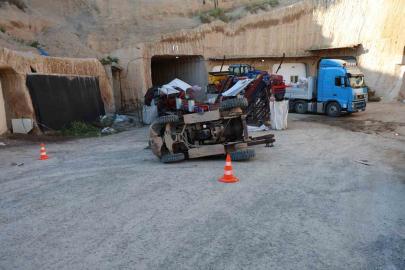 Nevşehir’de devrilen forkliftin altında kalan genç hayatını kaybetti