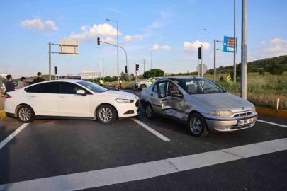 Nevşehir’de kırmızı ışık ihlali zincirleme kazaya neden oldu: 2 yaralı