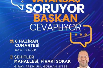 Niğde’de vatandaş soracak, başkan yanıtlayacak