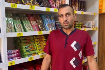 Olayın yaşandığı büfe çalışanı; "6 yıllık esnafım, ilk defa başımıza böyle bir olay geliyor"