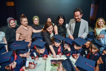 OMÜ Gündüz Bakımevi Anaokulu’nda mezuniyet coşkusu