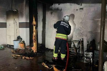 Ordu’da cami lojmanında yangın: İmam yaralandı, 3 kişi dumandan etkilendi