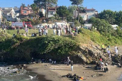 Ordu’da denizde dalgalara kapılan 17 yaşındaki çocuğu arama çalışmaları sürüyor