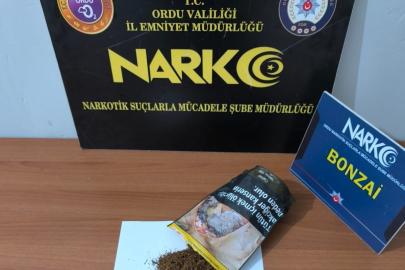 Ordu’da uyuşturucu operasyonlarında 1 tutuklama