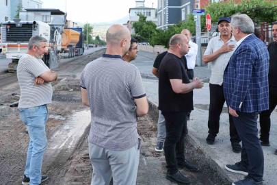 Osmanlı mahallesinin yolları ve çehresi yenileniyor