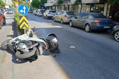 Otomobil ile motosiklet çarpıştı: 1 yaralı