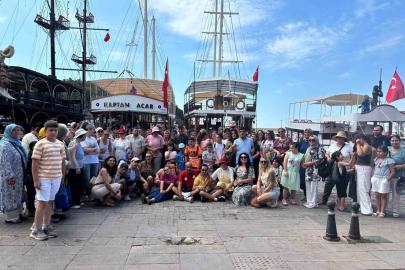Özel bireyler "Yaza merhaba" etkinliğinde Akdeniz’e açıldı