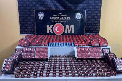 Sakarya’da kaçakçılık operasyonunda 3 gözaltı