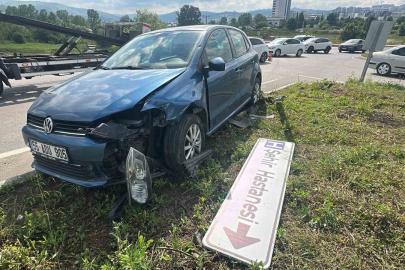 Samsun Şehir Hastanesi Kavşağı’nda yine kaza: 2 yaralı