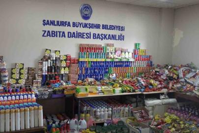Şanlıurfa’da tarihi geçmiş ürünlere el konuldu