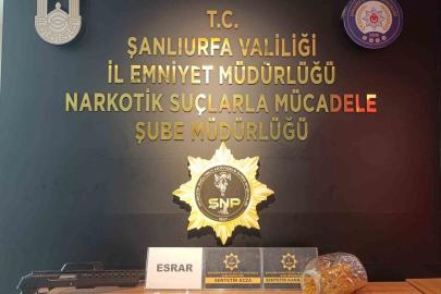 Şanlıurfa’da uyuşturucu operasyonu: 3 gözaltı