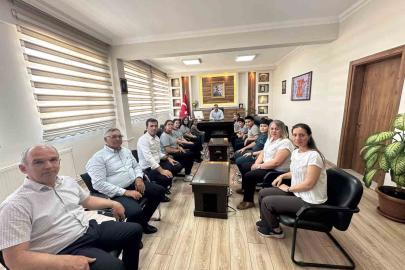Sarıgöl’ün gururu öğrencilerden Kaymakam Dalak’a ziyaret