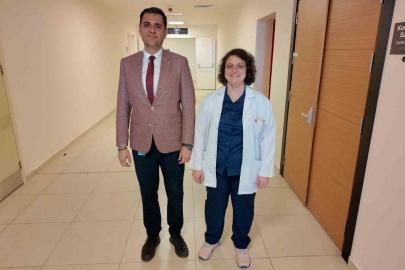 Şehir Hastanesinden uzmanlık alan ilk hekim Dr. Ülkü Büşra Bayram oldu