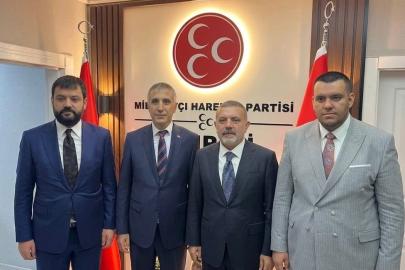 Sincan Belediye Başkanı Ercan’dan MHP’ye ziyaret