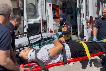 Sinop’ta otomobil kapısına çarpan motosikletli yaralandı