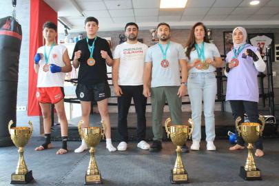 Sivaslı kick boksçular, Dünya Kupası’na damga vurdu