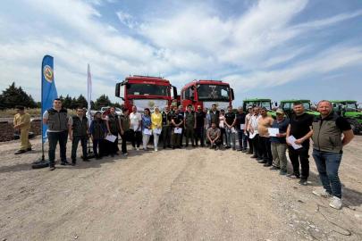 SODOS’un yangın kahramanları sertifikalarını aldı