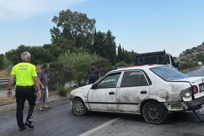 Söke’de trafik kazası: 1 yaralı
