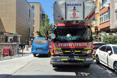 Sultangazi’de meslek yüksek okulunda yangın