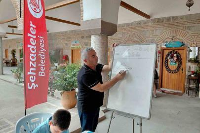 Tarihi Kurşunlu Han’da sanatın izinde yeni yetenekler yetişiyor