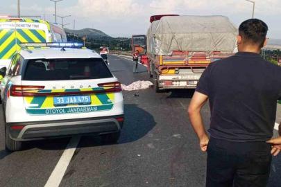 Tarsus’ta trafik kazası: 1 ölü