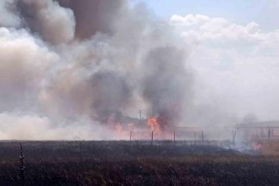 Tekirdağ’da tarım arazisinde iki noktada yangın