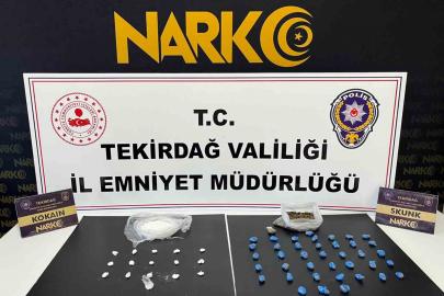 Tekirdağ’da uyuşturucu operasyonlarında 8 tutuklama