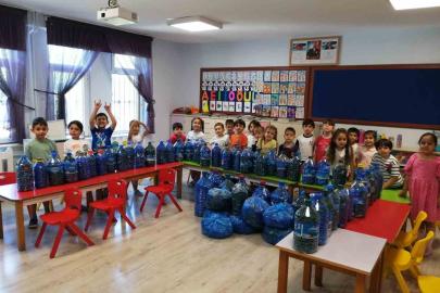 Trabzon’da ’Kapaklar Çoğalsın Engeller Azalsın Projesi’ne miniklerden destek