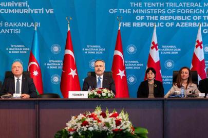 Türkiye-Azerbaycan-Gürcistan Üçlü Dışişleri Bakanları 10’uncu Toplantısı başladı