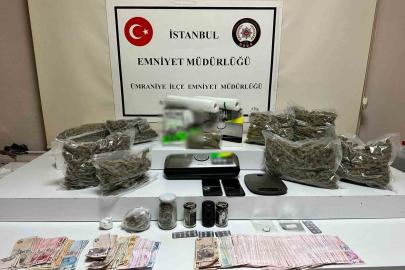 Ümraniye’de "zula evi" operasyonu: 4 kilo uyuşturucu madde ele geçirildi