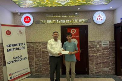 Umre ödüllü Gençlik Bilgi Yarışması’nın il birincisi Korkuteli’den