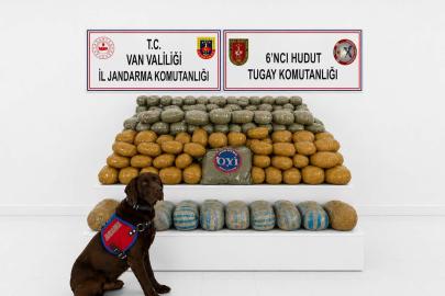 Van’da 291 kilogram toz esrar ele geçirildi
