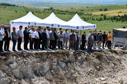 Vezirköprü OSB’de ilk temel heyecanı