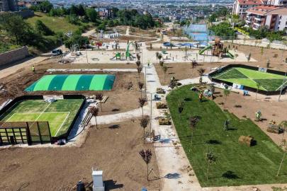 Yeşilyurt Millet Bahçesi’nde sona yaklaşıldı