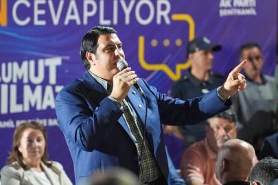 Yılmaz, Yamaçoba ve 29 Ekim Mahallelerinde vatandaşlarla buluştu