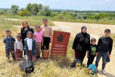Yurt dışına kaçmak isteyen 32 düzensiz göçmen sınır hattında yakalandı