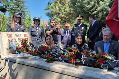 15 Temmuz şehidi Ufuk Baysan kabri başında anıldı