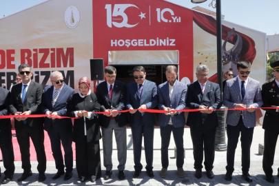 15 Temmuz’un hafızası Kütahya Zafer Meydanı’nda yaşatılıyor