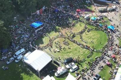 2 bin rakımlı festivalde horon coşkusu