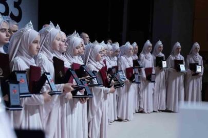 33 hafız icazetlerini dualarla aldı