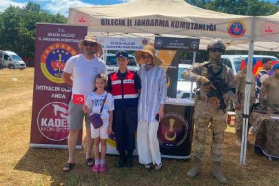 350 karavanın katıldığı festival jandarmanın sıkı denetimiyle tamamlandı