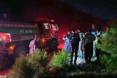 Adana’daki orman yangını kontrol altına alındı