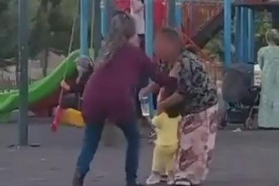 Ağlayan çocuğu sakinleştirmeye çalışan engelli kadın dayak yedi