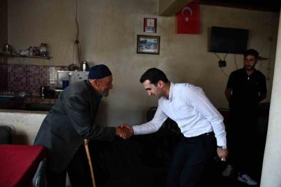 AK Parti Sarıkamış teşkilatı köylerde vatandaşlarla buluştu