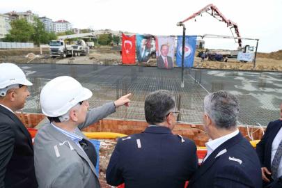 Akçaabat otogarının temeli atıldı