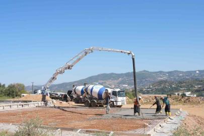 Alanya’da çok amaçlı yaşam alanı’nın temeli atıldı
