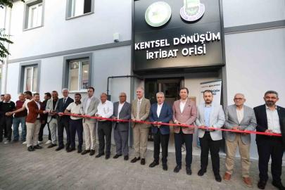 Alanyurt kentsel dönüşüm ofisi açıldı