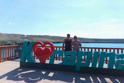 Alman turistler Karapınar’a hayran kaldı