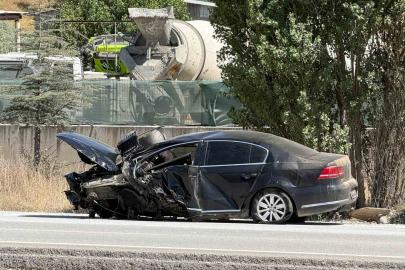 Ankara’da trafik kazası: 3 yaralı